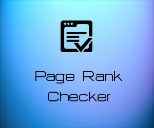 Page Rank Checker
