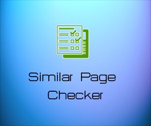 Similar Page Checker